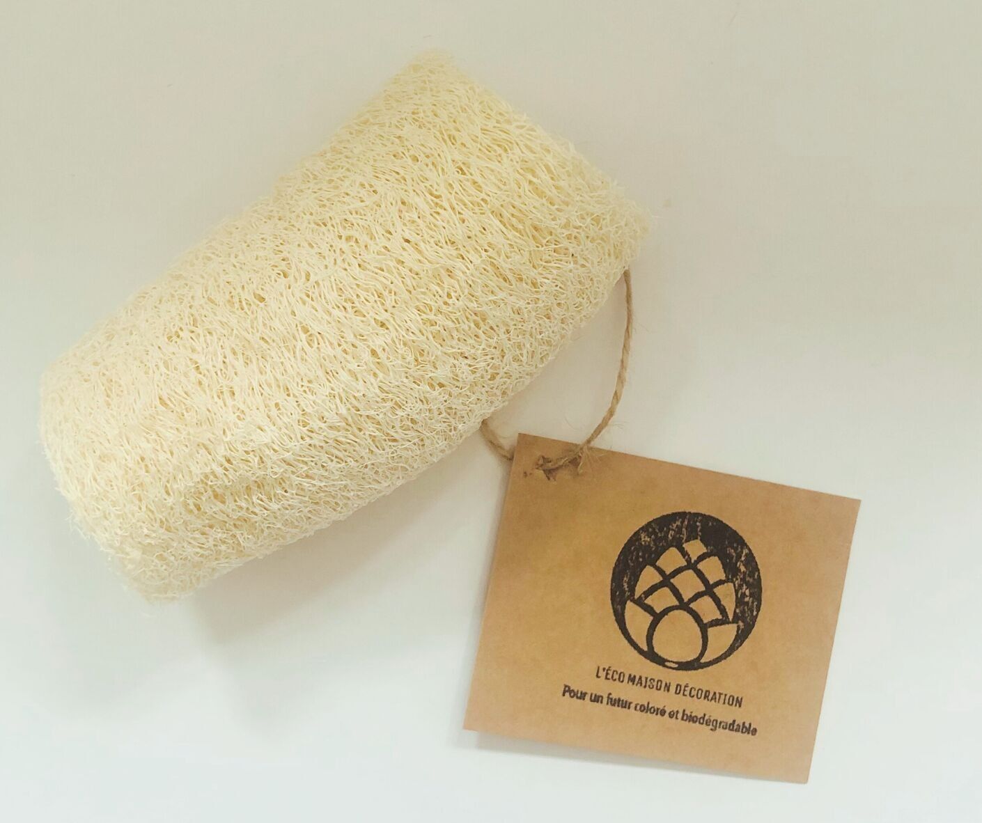 spugna di luffa ecologica, vegana e biologica