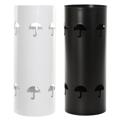 METAL UMBRELLA STAND 19.5X19.5X47.5 2 ASSORTED. MB183541