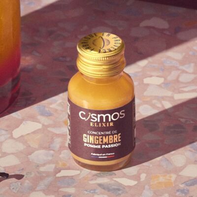 Cosmos Elixir – Ingwer-Apfel-Leidenschaftskonzentrat