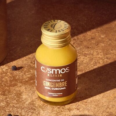 Cosmos Elixir - Concentrato di curcuma, miele di zenzero