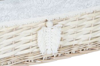 PANIER SET 5 POLYESTER COTON 49X39X22 NATUREL DC209696 3