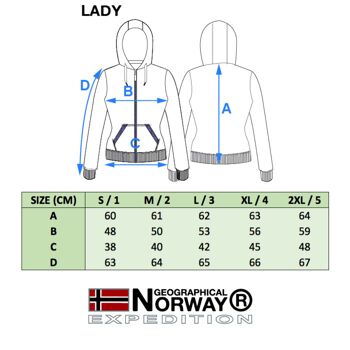 Sweat Femme Geographical Norway GOISETTE_LADY_DISTRI 5