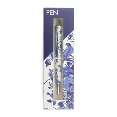 Ballpen in box, Delft blue bird, Rijksmuseum