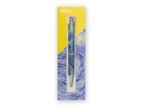 Ballpen in box, Starry Night, Van Gogh