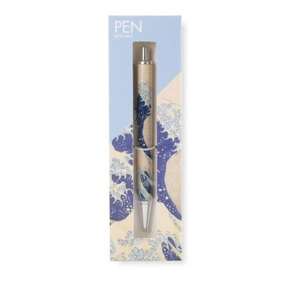 Ballpen in box, Hokusai, Great Wave