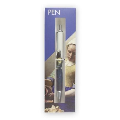 Ballpen in box, Vermeer, The Milkmaid