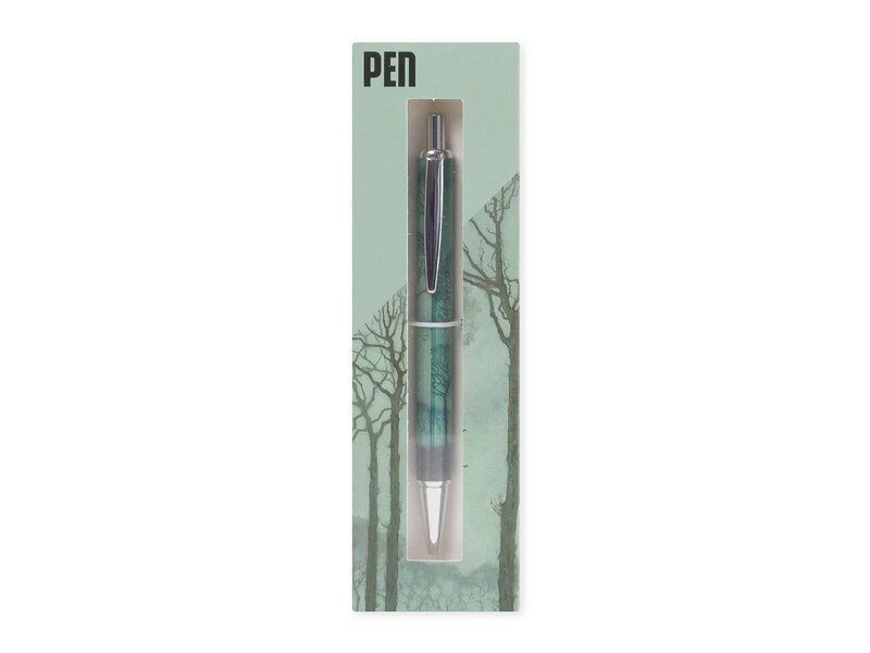 Penna a sfera in scatola, Jan Mankes, Fila di alberi