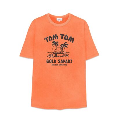 Orange 'French Disorder' Mike washed Tamtam t-shirts