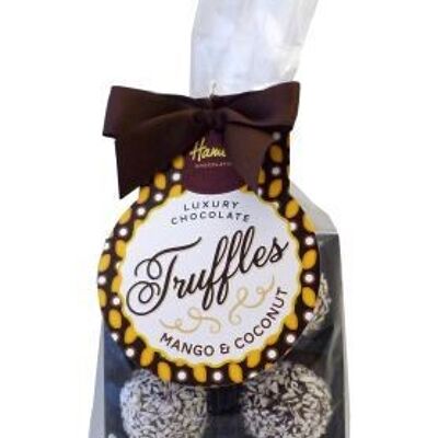 Sac de luxe à 6 truffes sucrées à la mandarine