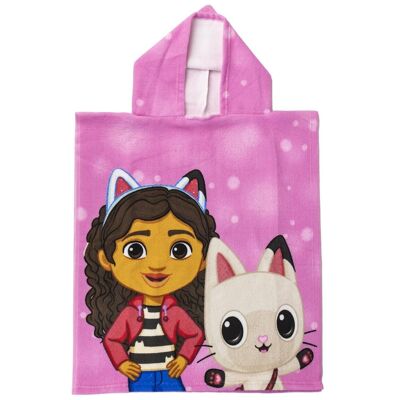 GABBY'S DOLLHOUSE MICROFIBER PONCHO - 2200010142