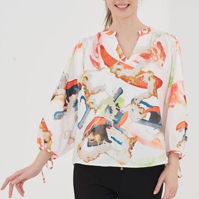 Blouse - T-10802 -4215-O3