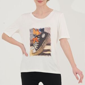 Tee-shirt blanc - T-10865 -6836