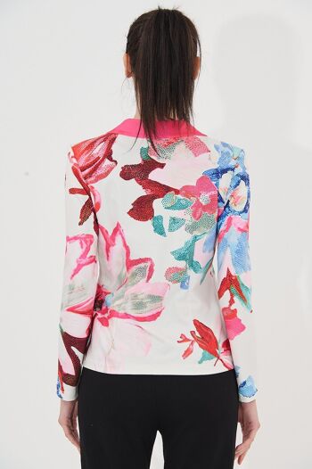 Veste à motif - T-6033-10 -6752 3