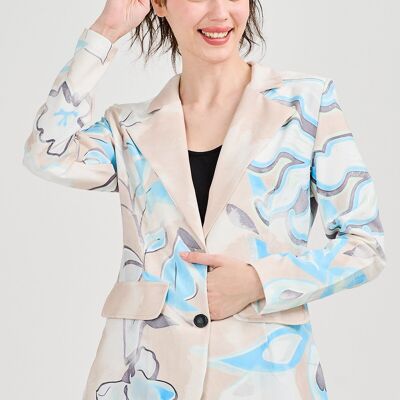 Blue jacket - T-10864 -6990