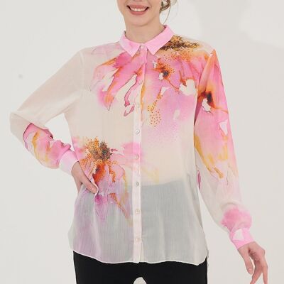 Delicate shirt - T-10784 -6765