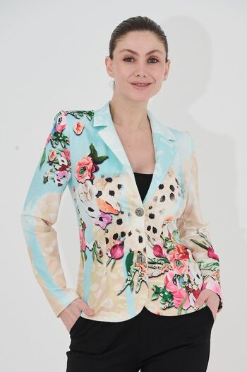 Blazer sophistiqué - T-6033-6714 1