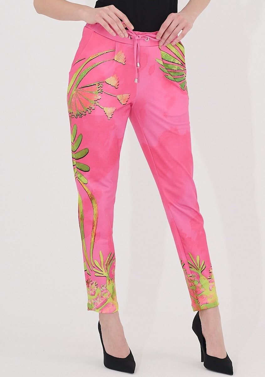 Pantalón cintura elástica - T-5762 -6612