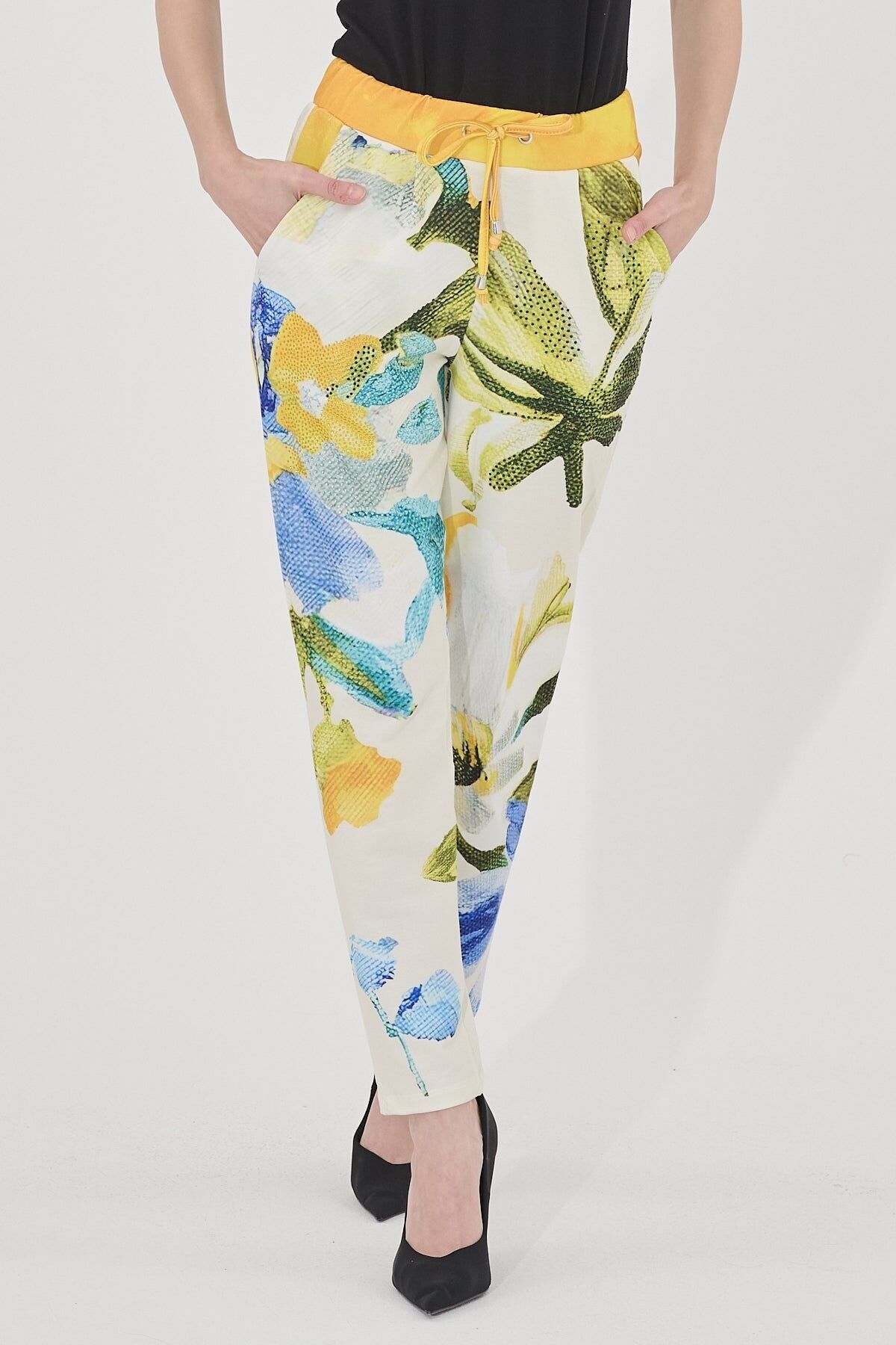 Pantalón cintura elástica - T-5762 -6751