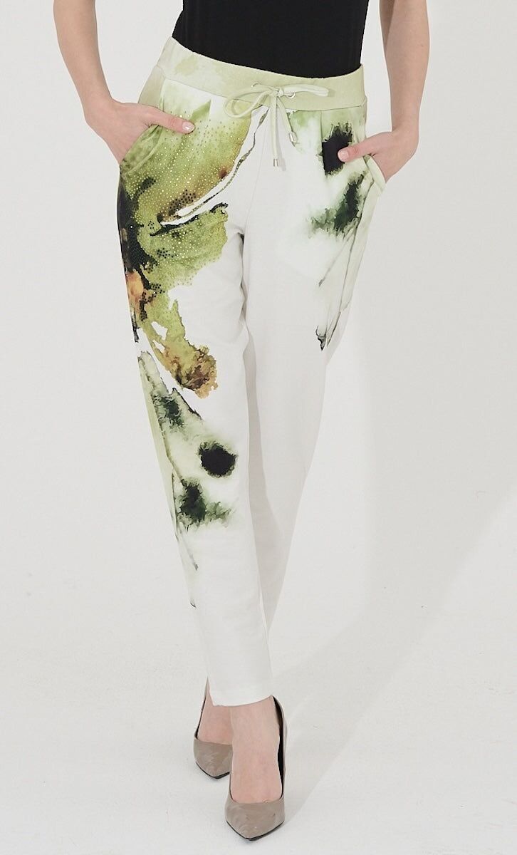 Pantalón cintura elástica - T-5762 -6920