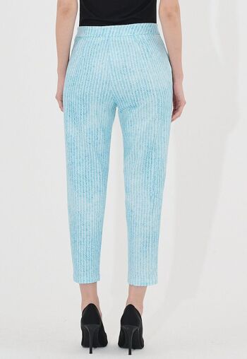 Pantalon à rayure - T-6650 - LIGHT BLUE 3