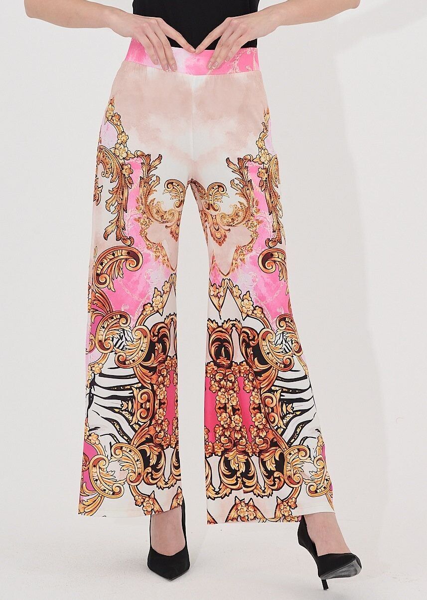 Gemusterte Hose - T-10400 -6200