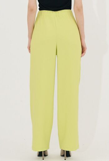 Pantalon ample de couleur - T-10765 -GREEN 3