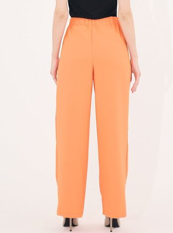 Pantalon ample de couleur - T-10765 -ORANGE 3