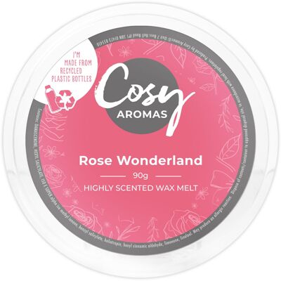 Rose Wonderland (90 g de cire fondue)