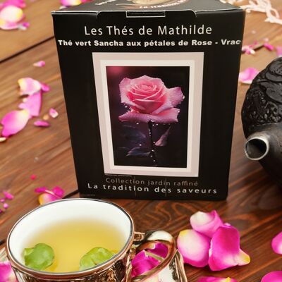 MORNING ROSE (Té verde rosa) / 25 gramos a granel