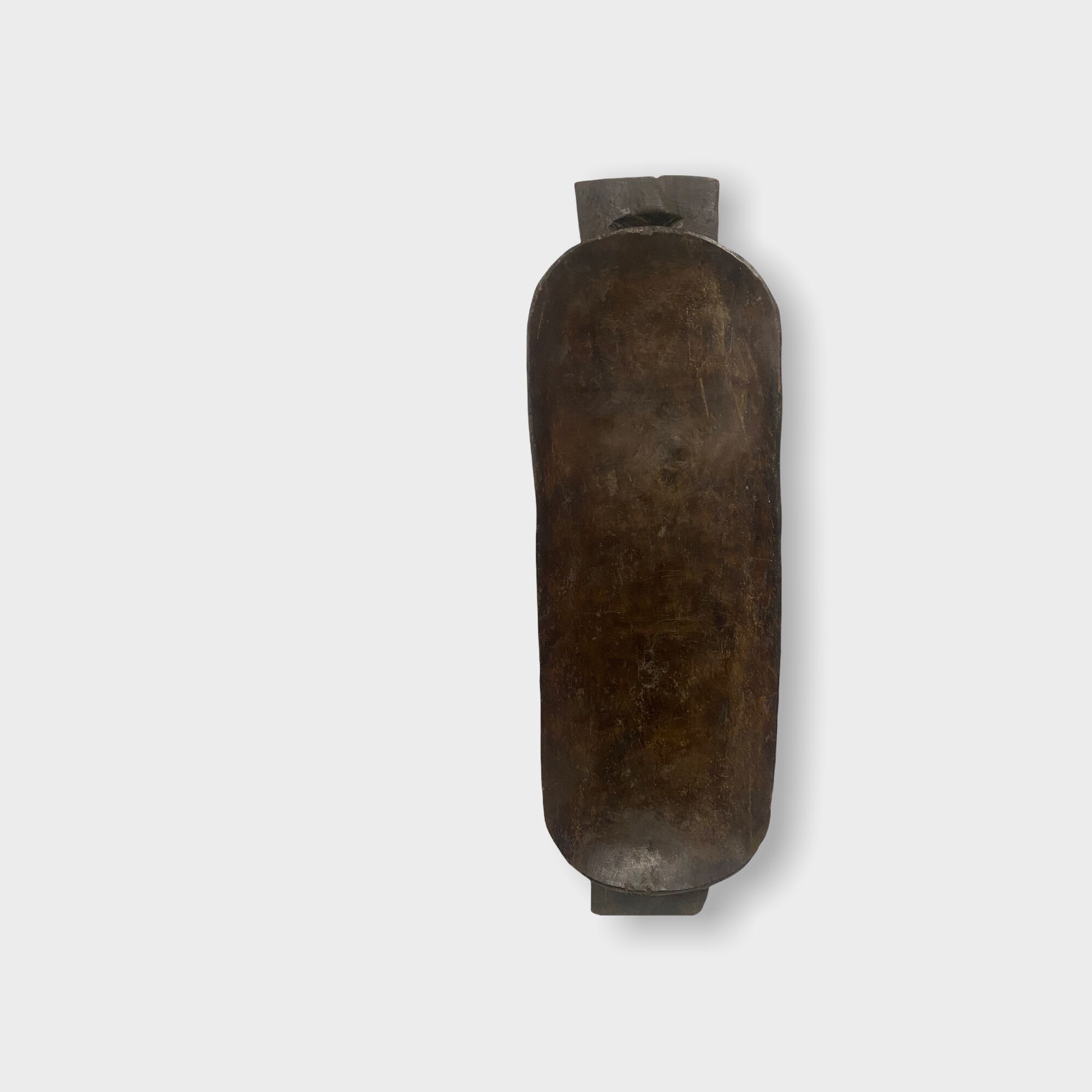 Plateau de nourriture zoulou - Sculpté à la main (43-03)