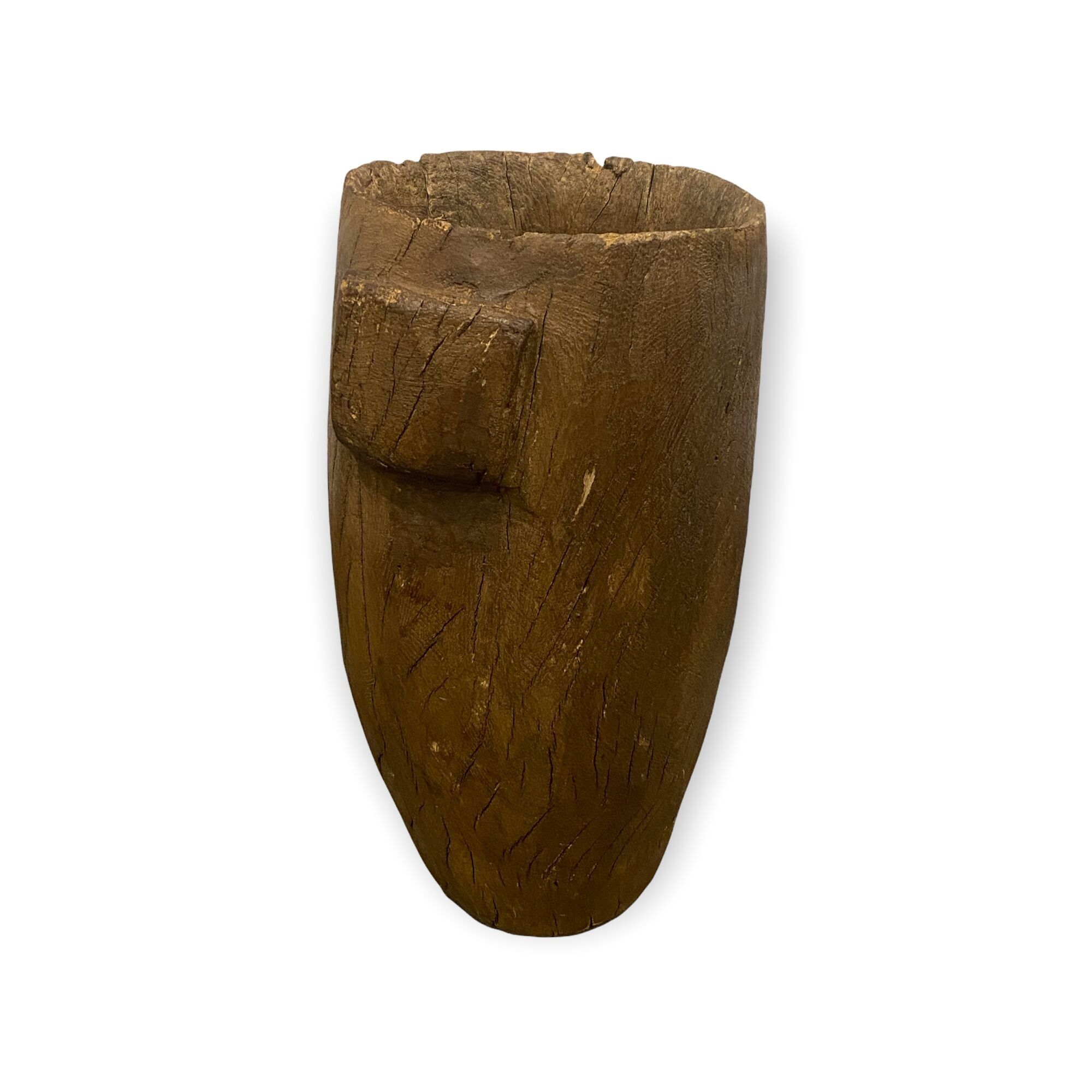 Pot à lait zoulou - sculpté à la main (06)