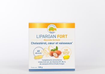 Complément alimentaire cholestérol coeur et vaisseaux Lipargan Fort 4
