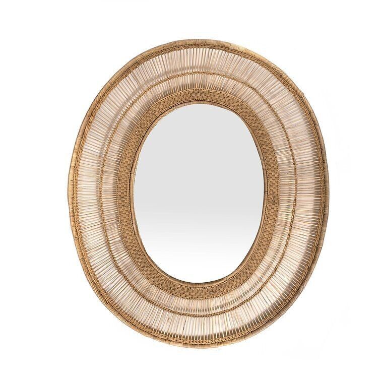 Miroir Malawi Oblong