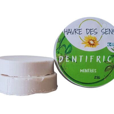 DENTIFRICE SOLIDE A LA MENTHE