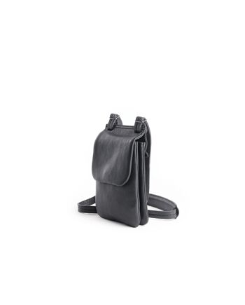 Sac bandoulière lisse Chacoral petit 6