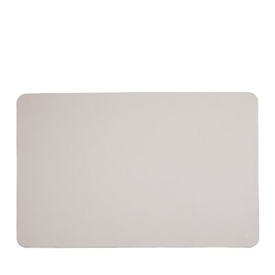 DUDU Sous-main de bureau en cuir nacré-anthracite