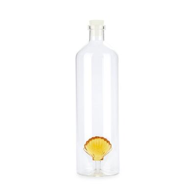 Bouteille-Bottle-Botella-Flasche, Atlantic Shell, amarillo