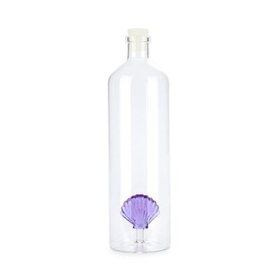 Bouteille-Bottle-Bottle-Flasche, Atlantic Shell, lila