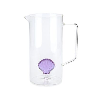 Carafe - Jar - Jug - Krug, Atlantic Shell, lilac