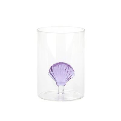 Verre - Glass - Glass - Glas, Atlantic Shell, lilac