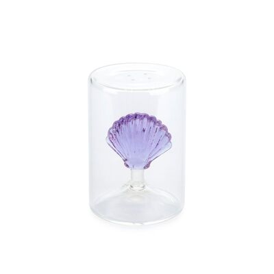 Salière - Salt shaker - Salt shaker - Salzstreuer, Atlantic Shell, lilac