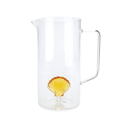 Carafe - Jar - Jarra - Krug, Atlantic Shell, amarillo