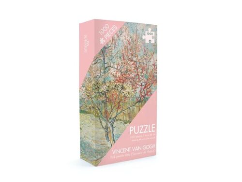 Jigsaw puzzle, 1000 pieces, Pink peach trees, (Souvenir de Mauve), Van Gogh