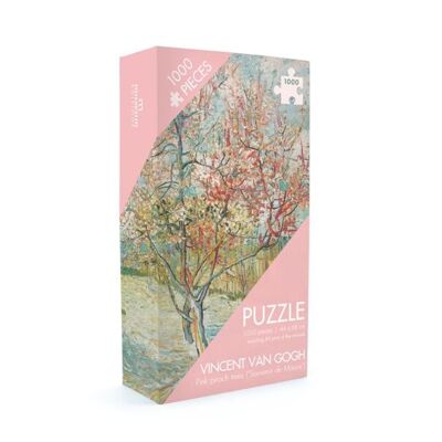 Puzzle, 1000 Teile, Rosa Pfirsichbäume, (Souvenir de Mauve), Van Gogh