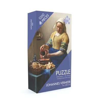 Jigsaw puzzle, 1000 pieces, Vermeer, Milkmaid