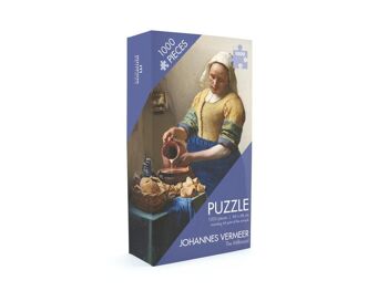Puzzle, 1000 pièces, Vermeer, Laitière 1