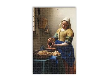 Puzzle, 1000 pièces, Vermeer, Laitière 2