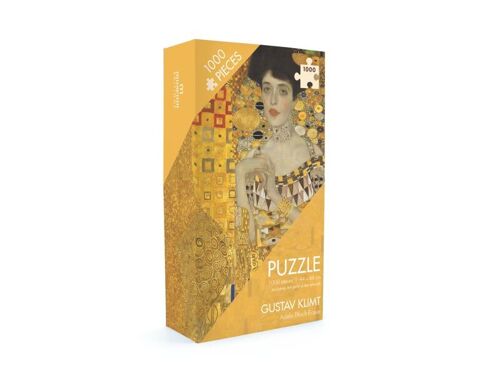 Jigsaw puzzle, 1000 pieces, Klimt, Portrait Adèle Bloch-Bauer