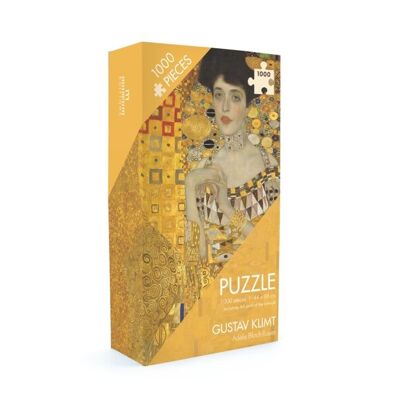 Puzzle 1000 pièces, Klimt, Portrait Adèle Bloch-Bauer