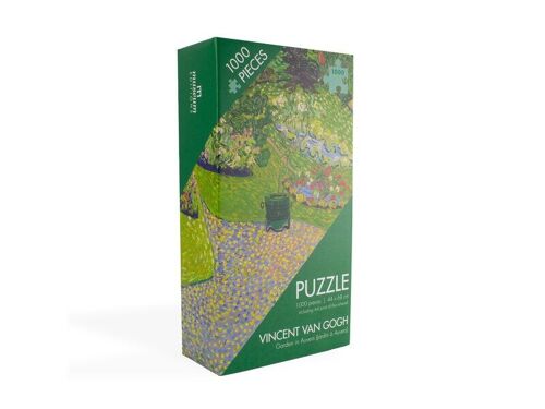 Jigsaw Puzzle, 1000 pieces,Garden in Auvers, Vincent van Gogh